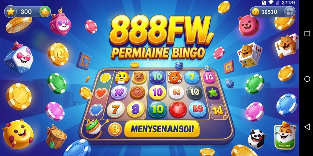 Gameplay Bingo yang seru dan interaktif di 888FW.