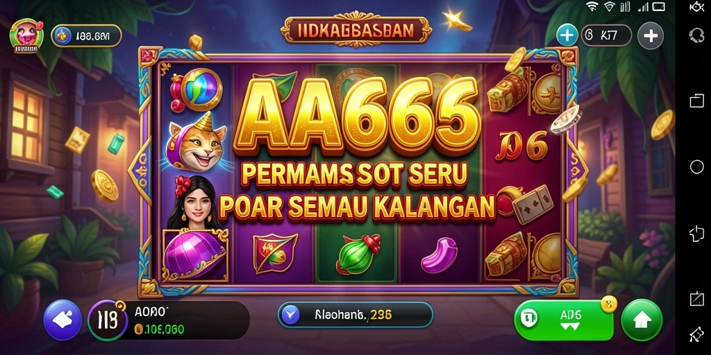 Screenshot gameplay Slot yang menunjukkan keseruan permainan.