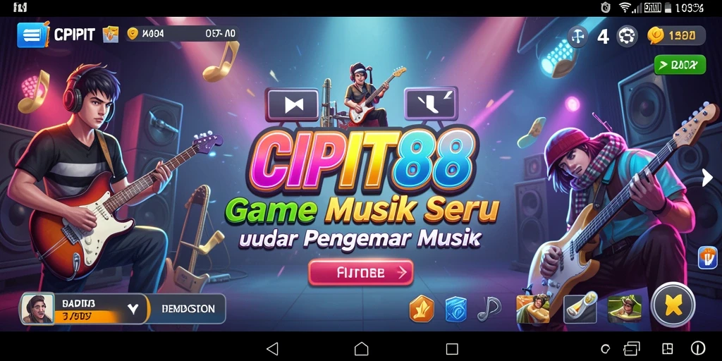Tampilan gameplay CIPIT88 yang penuh warna dan menarik.