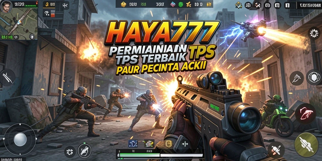 Screenshot HAYA777 menampilkan karakter dalam aksi tembak-menembak yang mendebarkan.