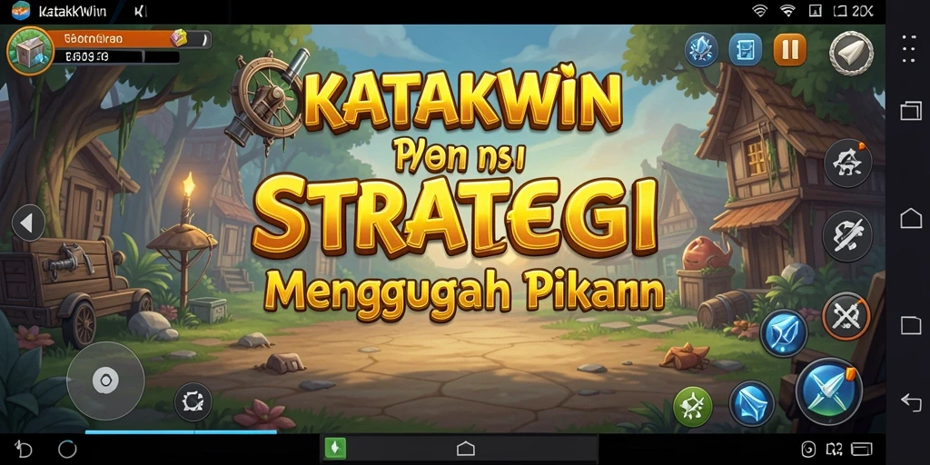 Tampilan gameplay KATAKWIN yang menarik dan penuh strategi.