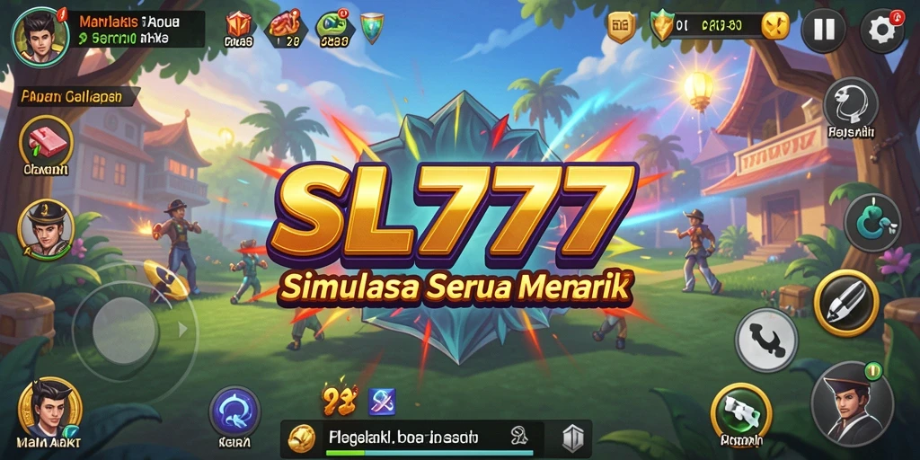 Screenshot SL777 menampilkan gameplay Simulation yang menghibur dan interaktif.